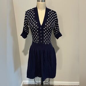Vintage beaded Marc by Marc Jacobs sweater dress